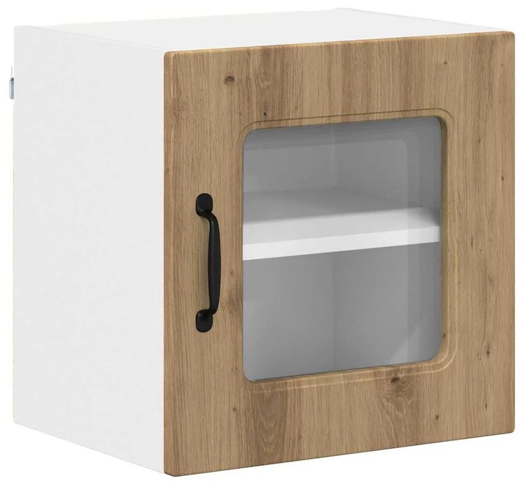 Fali konyhaszekrény 2 pcs Artisan tölgy 40 x 31 x 40 cm Faanyag