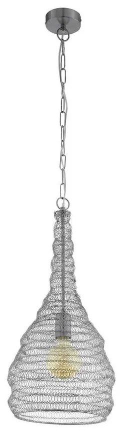 Eglo 49128 - Csillár láncon COLTEN 1xE27/60W/230V