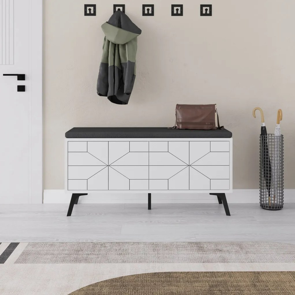 Dune Bench - White