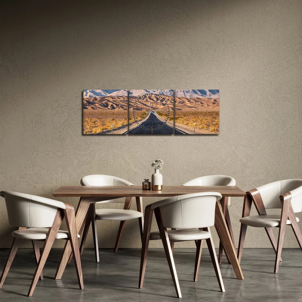 Kép - Death Valley, California, USA (órával) (90x30 cm)