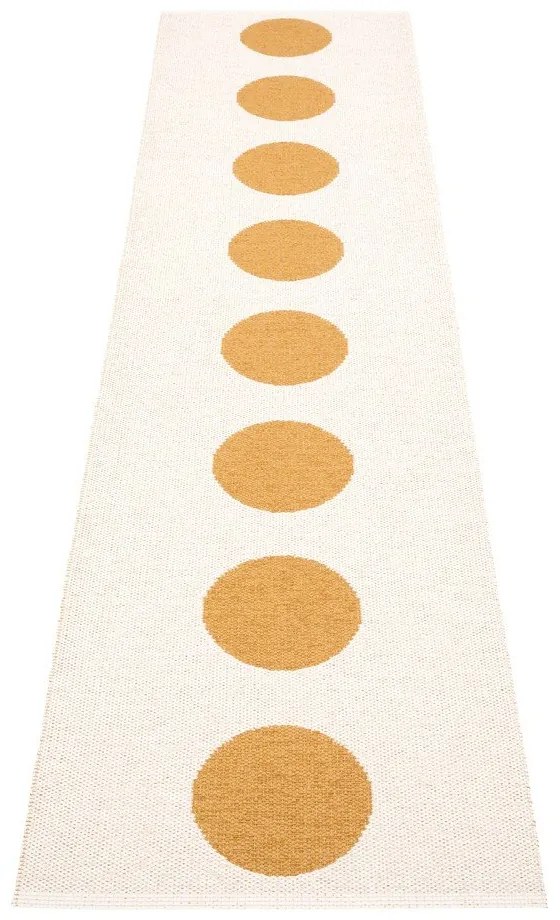 Okkersárga kültéri-beltéri futószőnyeg 70x300 cm Vera Ochre – Pappelina