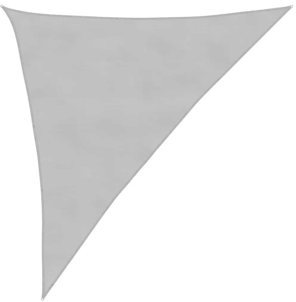 világosszürke 100% poliészter oxford szövet napvitorla 3x4x5 m