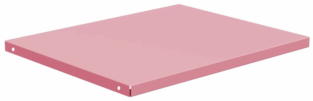 Fém polc ALEX szekrényhez, 448 x 360 x 20 mm, Fresh Style: púderrózsaszín