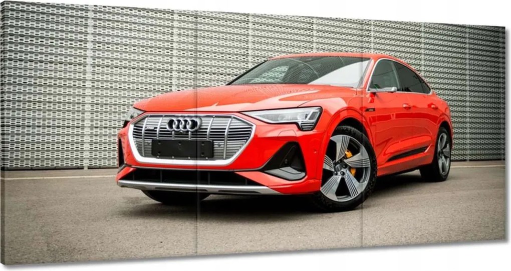 Vászonkép 60x30 Piros Audi e-tron