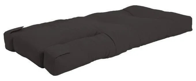 Mini Hippo feketés szürke relaxációs gyerekfotel - Karup Design