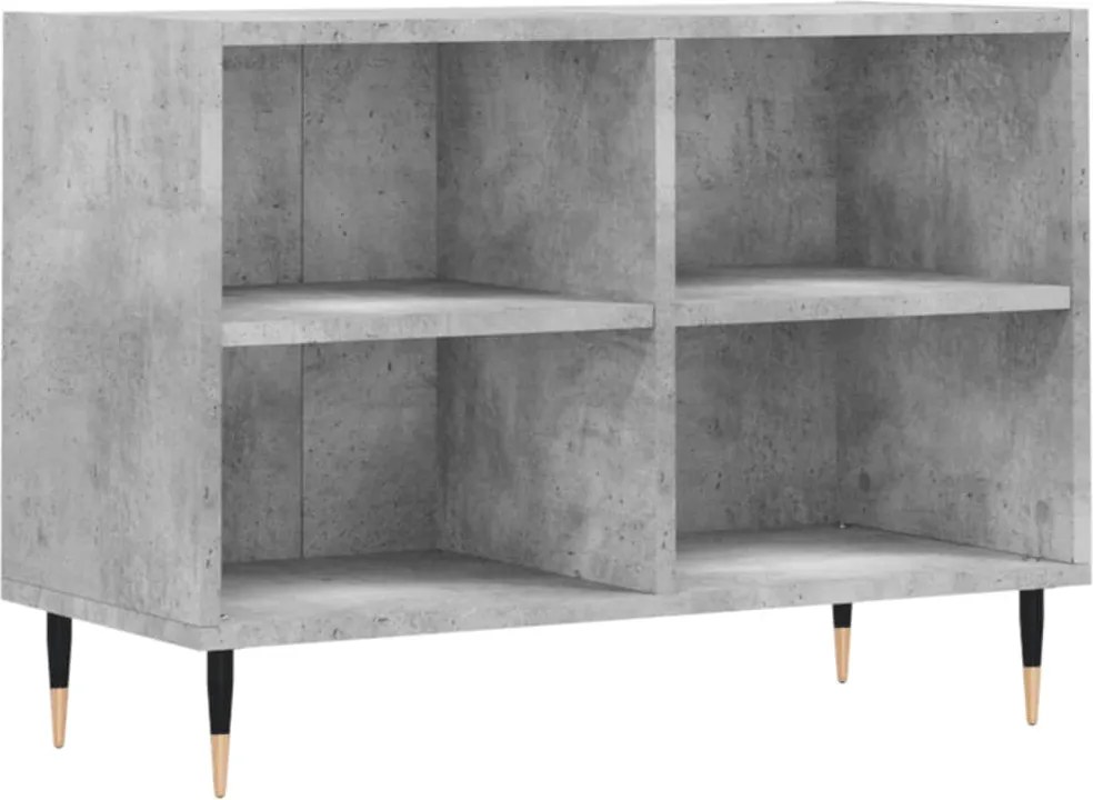 vidaXL betonszürke szerelt fa TV-szekrény 69,5x30x50 cm