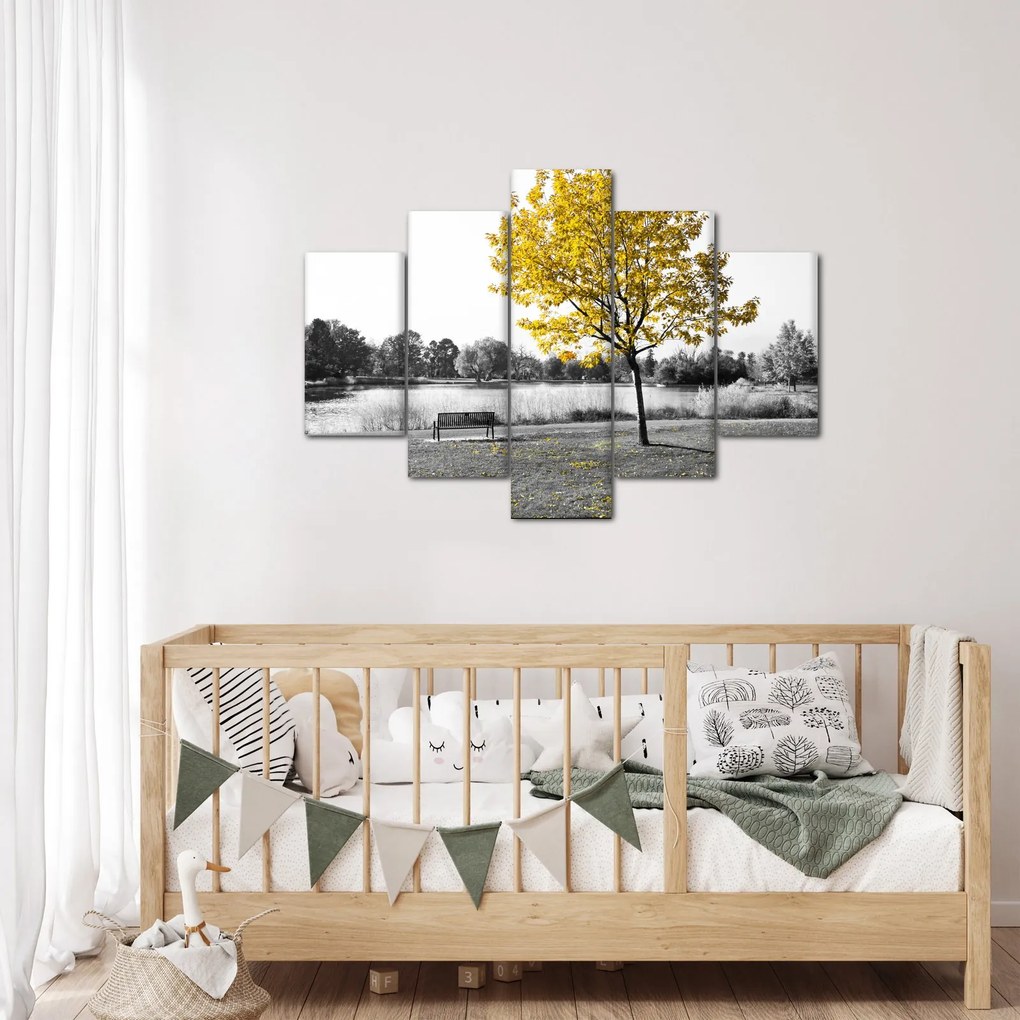Kép - Pihenés a parkban (150x105 cm)