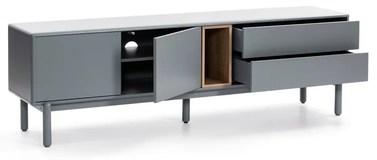 Kék-szürke TV-állvány 180x56 cm Corvo – Teulat
