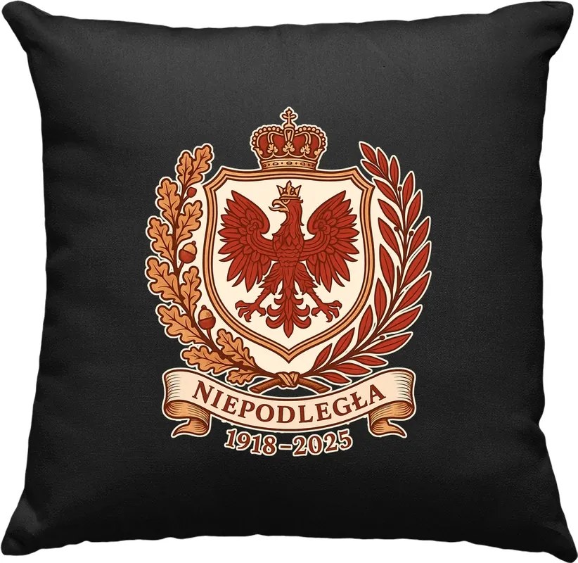 Független párna 1918 – 2025 Fekete