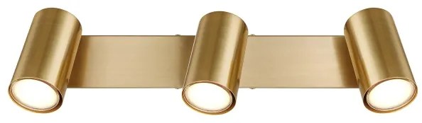 Globo 57911-3GO - Spotlámpa ROBBY 3xGU10/35W/230V arany