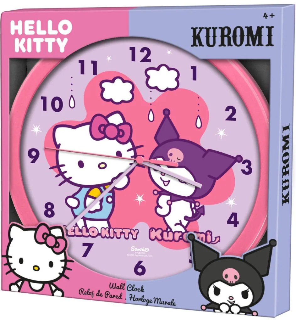 Hello Kitty Friends falióra 25 cm