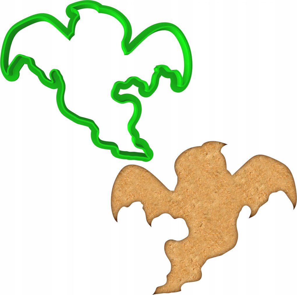 Forma Lyukasztó Sütemény- és Mézeskalácsvágó Halloween Lélekszellem