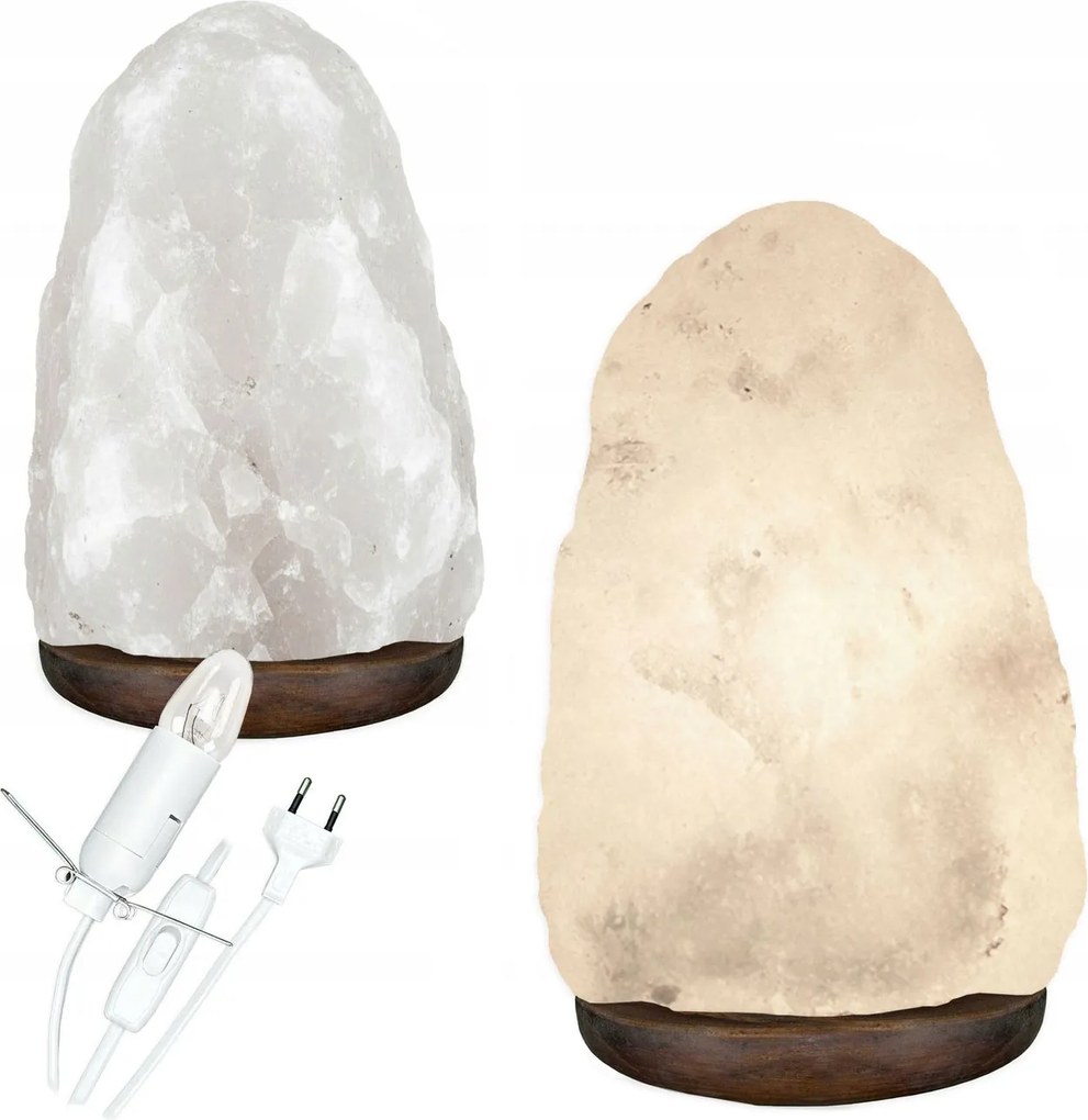 Sólámpa Fehér 2-3kg Himalája só ionizátor légtisztító