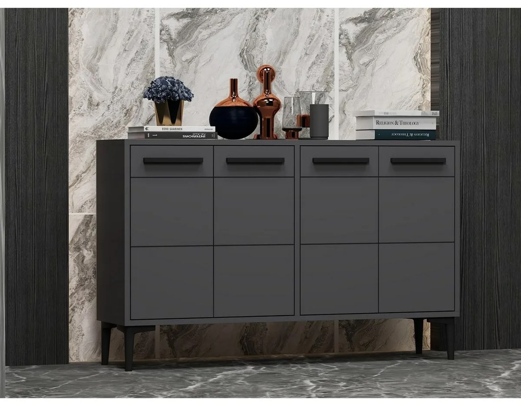 Stria Anthracite szekrény