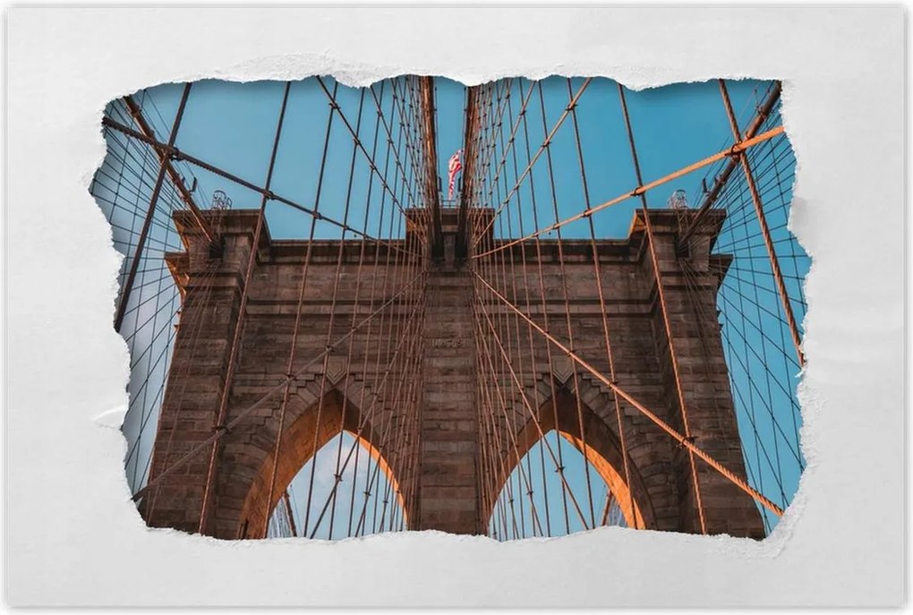 Poszterek 120x80 Kötélhíd Usa Egyesült Államok