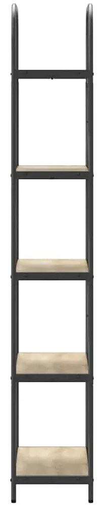 Könyvespolc sonoma tölgy 60 x 30 x 183 cm Faanyag