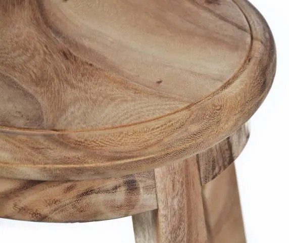 DIVERO Kerti szék masszív SUAR fa 33 x 49 cm