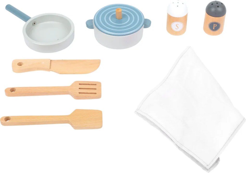 Small Foot játék - Gourmet fa konyha, rózsaszín