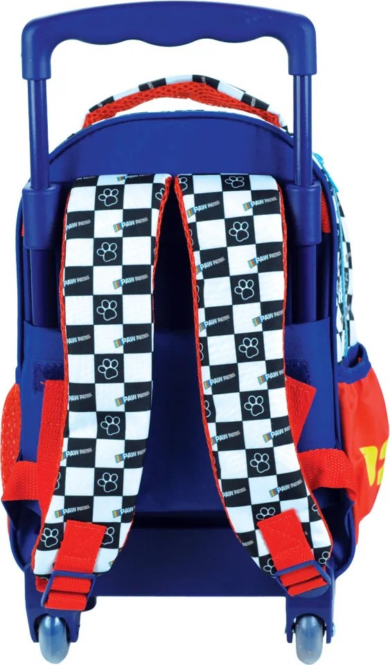 Mancs Őrjárat Chase Racing gurulós ovis hátizsák, táska 30 cm