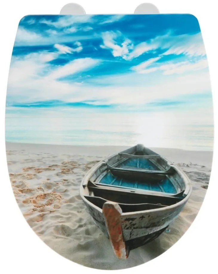 WC-ülőke automatikus záródással 36,5 x 45 cm Boat – Wenko