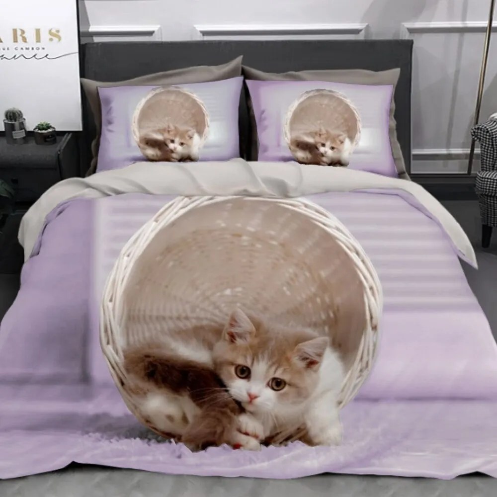 Pamut ágynemű Homa BILI SKEP 3 részes 140x200 cm