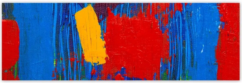 Poszterek 200x66 Absztrakt Kis kutya