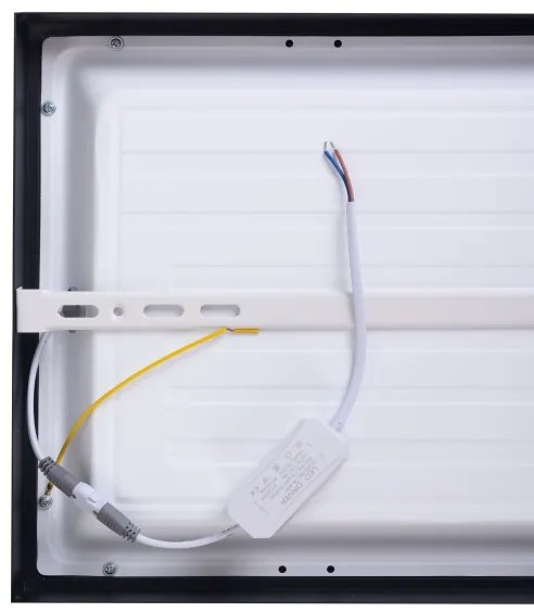 LED Panel LED/36W/230V 4000K 30x60 cm fekete