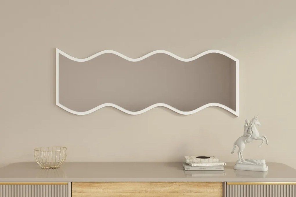 Safi tükör, fehér, 40 cm