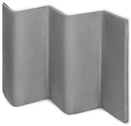 Lionelo - Utazó kiságy FLOWER Kőszürke