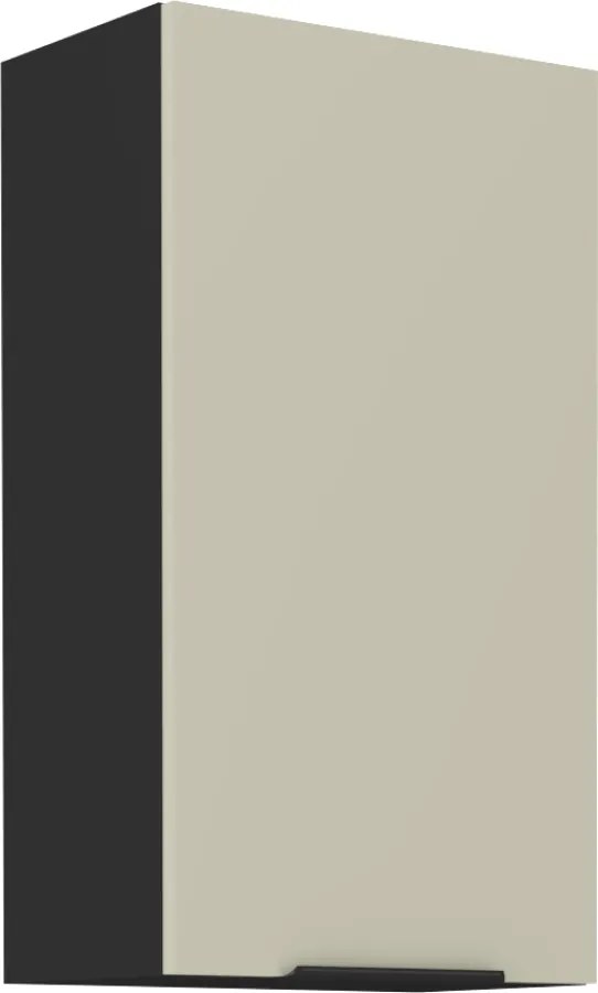 Felső szekrény, kasmír/fekete, ARAKA 50 G-90 1F