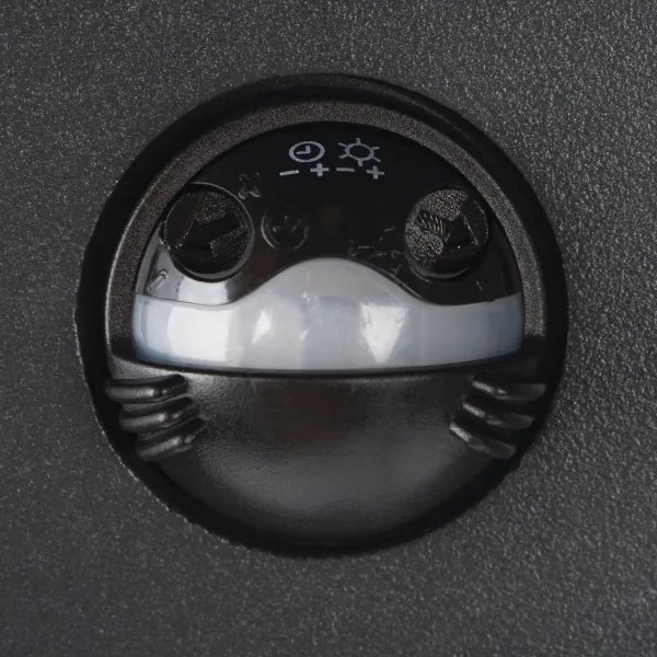 Kanlux 28994 - REKA kültéri fali LED lámpa érzékelővel LED/7W/230V IP54 antracit