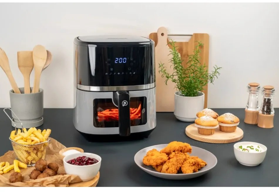 Remoska R301001 Vento forrólevegős fritőz, 5,5 l