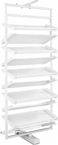 Cipőtartó Kosár Forgó Gardrób 8 Polc Atm WB-671 P-1 Szekrény 24 Pár Cipő