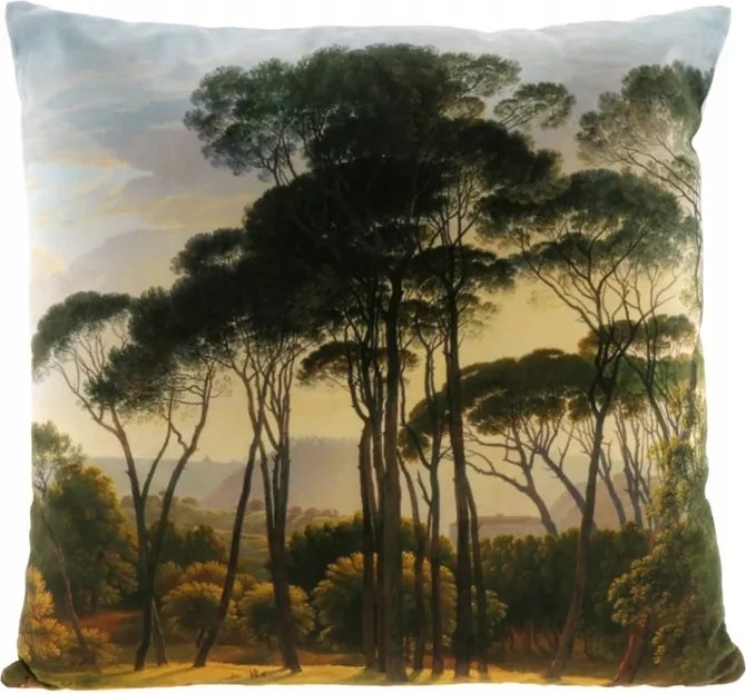 Forest díszpárna, 45x45 cm, színes