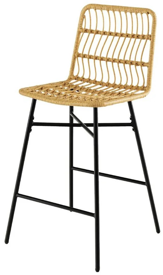 Polirattan bárszék 2db