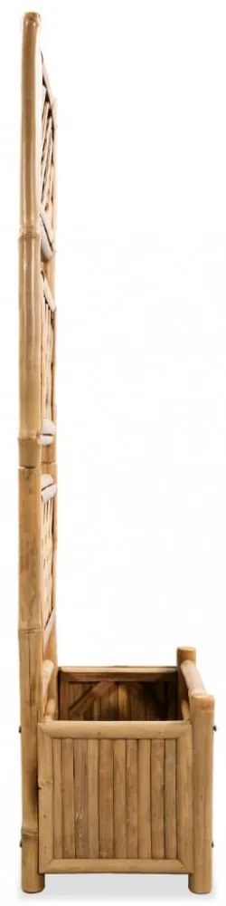 bambusz kerti magaságyás apácaráccsal 40 cm