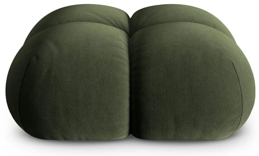 Zöld bársony lábtartó Loretto – Cosmopolitan Design