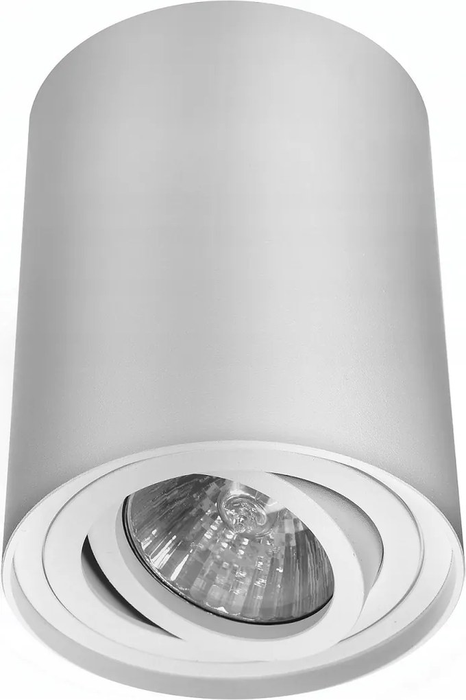 Falra Szerelhető Halogén Led Cső Mozgatható GU10 fehér,fekete spot