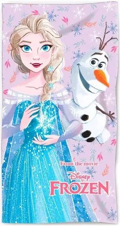Baba törölköző FROZEN lila 70X140cm Setino