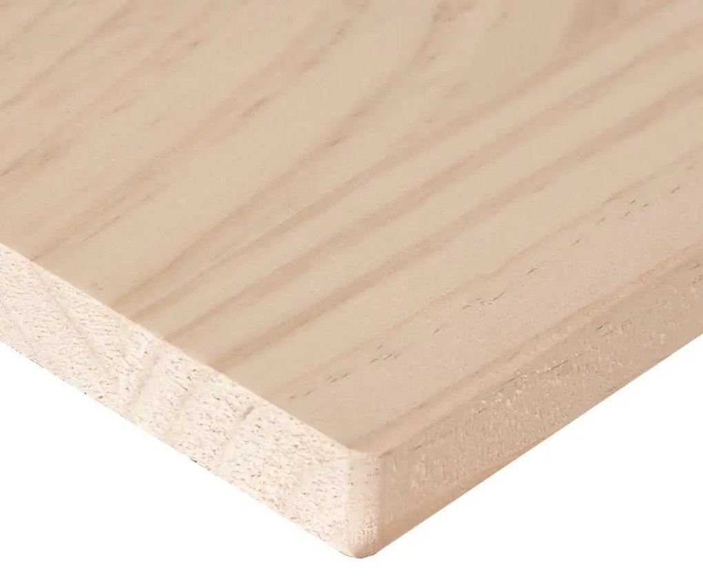 2 db tömör fenyőfa téglalap alakú asztallap 80 x 40 x 2,5 cm
