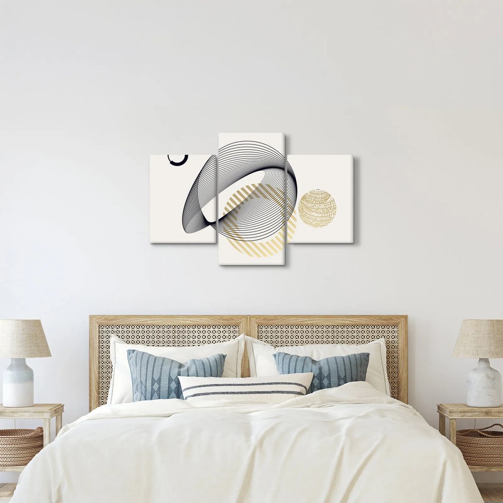 Kép - Geometriai formák N⁰3 (90x60 cm)