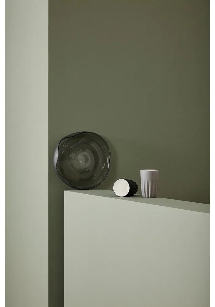 Szürke üveg tál szett 2 db-os ø 30 cm Bow – Hübsch