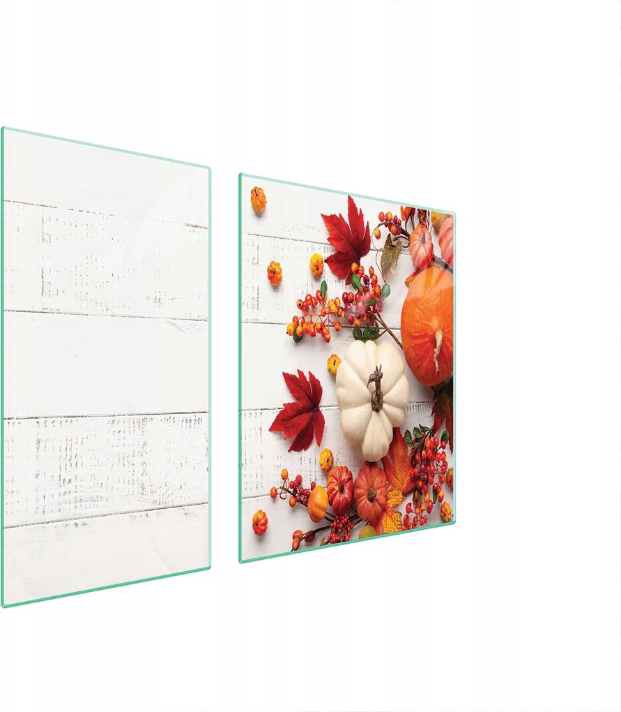 Üveg Tűzhelyvédő Főzőlap 90x52 Sütőtök Edzett Üveg