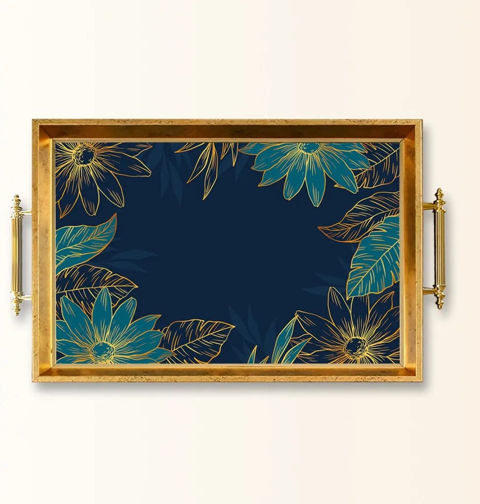 Üveg tálca, 38×24 cm – TPEA9772