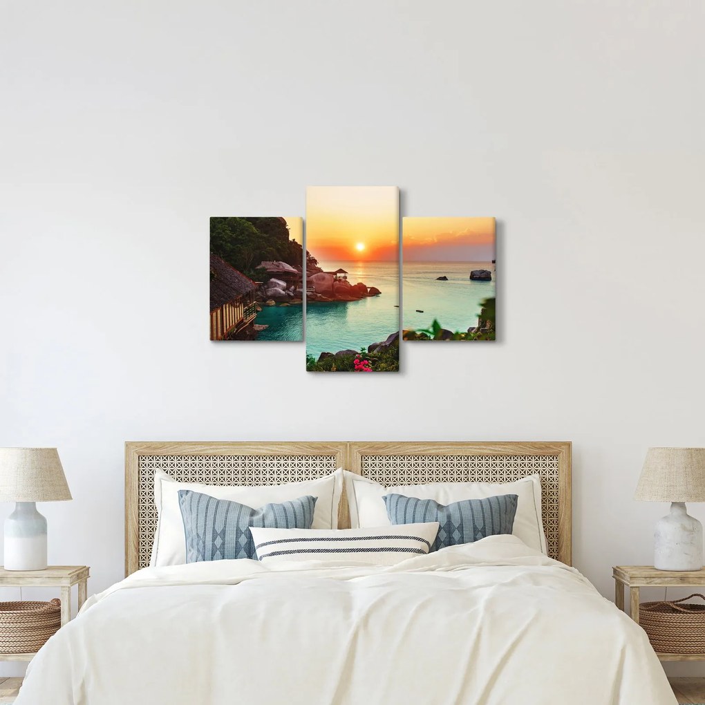 Gyönyörű strand képe (90x60 cm)