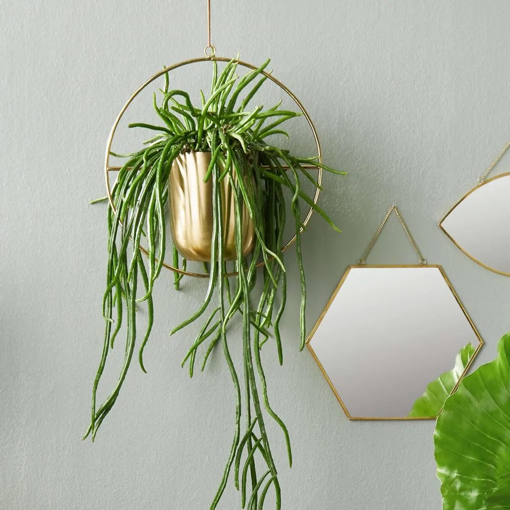 PLANTA felakasztható kaspó, arany Ø30cm