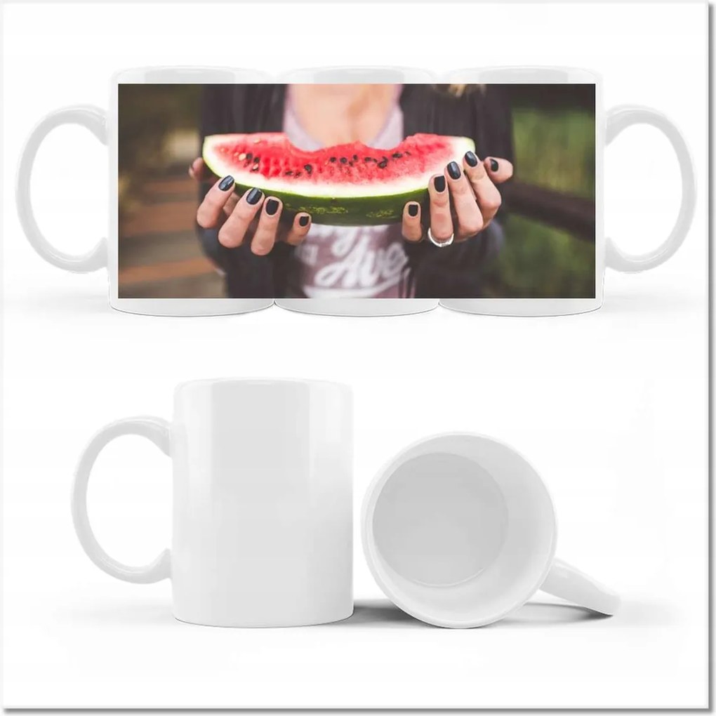 Nyomott mintás bögre Görögdinnye csemege