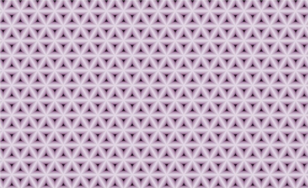 Fotótapéta Geometrikus piramisok 3D lila-fehér absztrakt 416x254 +ragasztó