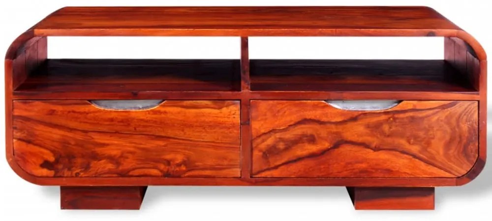 tömör akácfából dohányzóasztal 90 x 40 x 35 cm