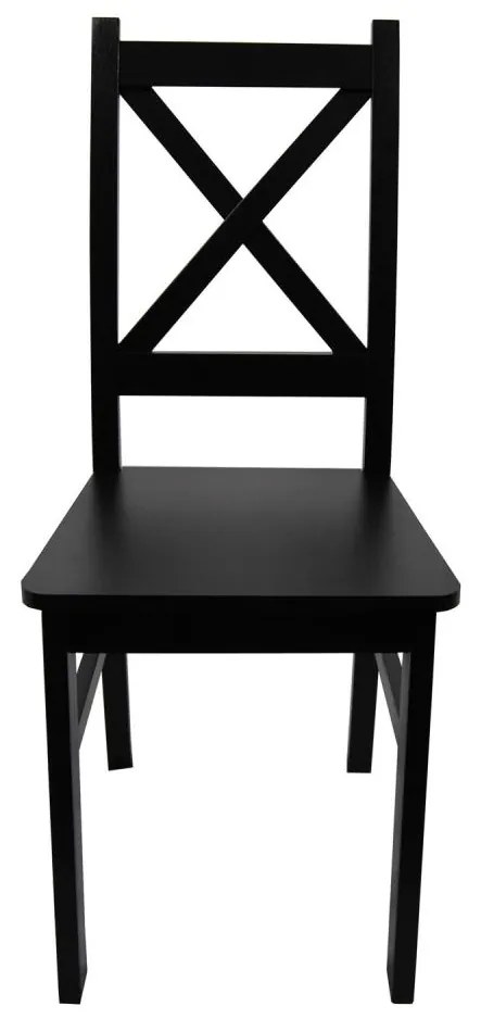 NATE fekete étkezőszék